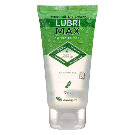 Lubrimax гель-смазка интимный Sensitive 75 мл 1 шт