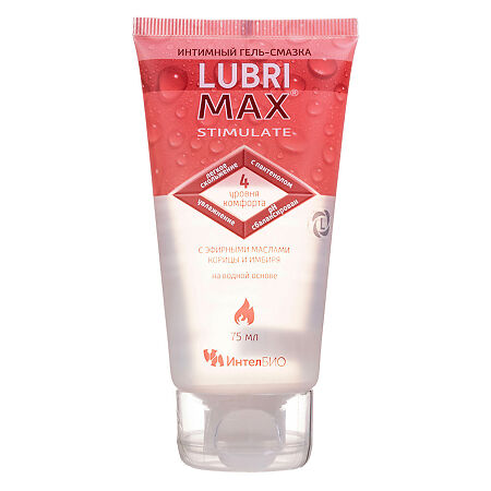Lubrimax гель-смазка интимный Stimulate 75 мл 1 шт
