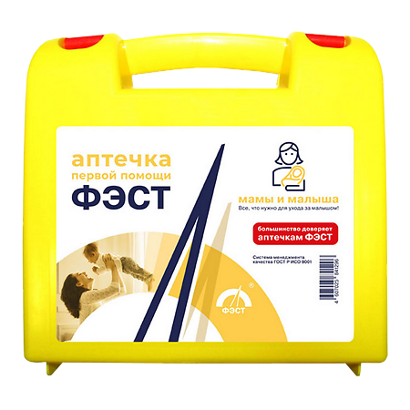 Изображение товара Аптечка Мамы и Малыша ФЭСТ Премиум пластиковая коробка 1 шт