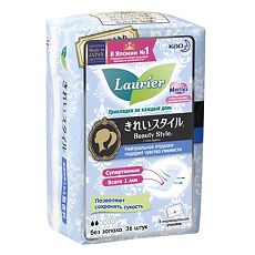 Купить Laurier Beauty Style Прокладки на каждый день б/запаха 36 шт цена