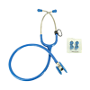 Стетоскоп Amrus 04-АМ420 Delux медицинский двухсторонний терапевтический синий 1 шт