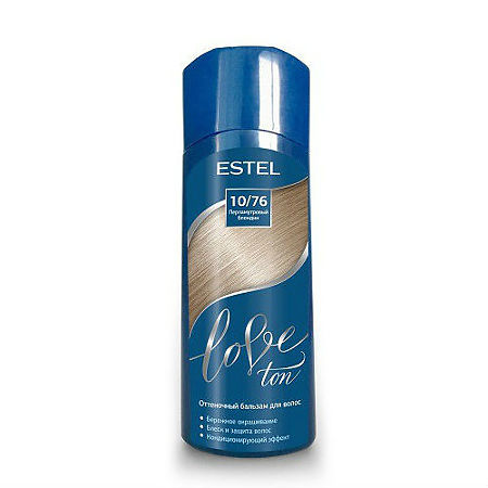 Estel Love Оттеночный бальзам для волос тон 10/76 Перламутровый блондин 150 мл 1 шт