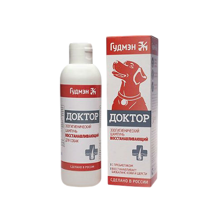 Гудмэн Шампунь Доктор восстанавливающий для собак флакон 200 мл