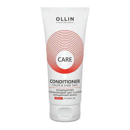 Изображение товара Ollin Prof Care Кондиционер сохраняющий цвет и блеск окрашенных волос 200 мл 1 шт