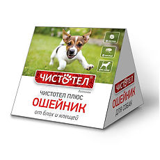 Изображение товара Чистотел Плюс Ошейник Домик от блох и клещей для собак 1 шт. (вет)
