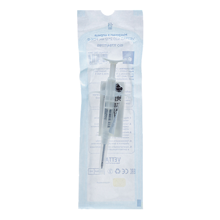 Микрочипы для собак 2 х 12 мм 1 шт.