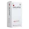 Презервативы Unilatex UltraThin 12 шт.+ 3 шт. в подарок 1 уп