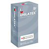 Презервативы Unilatex Ribbed 12 шт.+ 3 шт. в подарок 1 уп