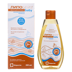 Купить Липобейз baby Масло для купания 200 мл 1 шт цена