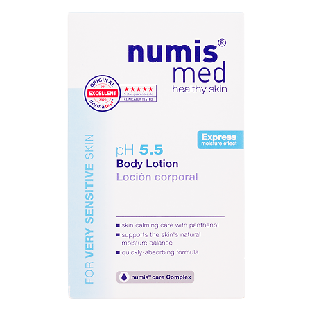 Numis Med Молочко для чувствительной кожи тела Сенситив pH 5,5 200 мл 1 шт