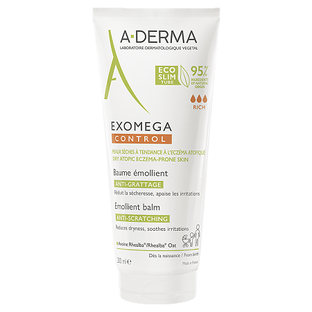 Изображение товара A-Derma Exomega Control Бальзам смягчающий для лица и тела 200 мл 1 шт