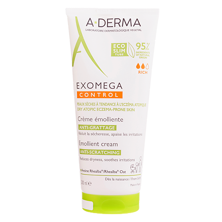 A-Derma Exomega Control крем смягчающий для лица и тела в стерильной упаковке 200 мл 1 шт