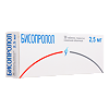 Бисопролол таблетки покрыт.плен.об. 2,5 мг 30 шт
