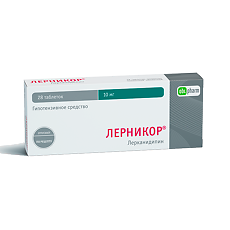 Купить Лерникор таблетки покрыт.плен.об. 10 мг 28 шт цена