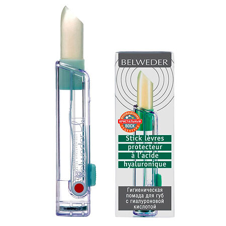 Изображение товара Belweder Гигиеническая помада для губ с гиалуроновой кислотой 4 г 1 шт