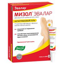 Купить Мизол гель туба 10 г 1 шт цена
