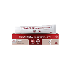 Купить Терафлекс Хондрокрем Форте крем для наружного применения 10 мг/г+50 мг/г 50 г 1 шт цена