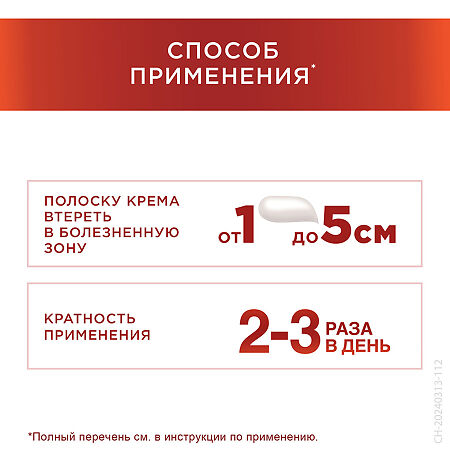 Терафлекс Хондрокрем Форте крем для наружного применения 10 мг/г+50 мг/г 50 г 1 шт
