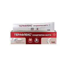 Изображение товара Терафлекс Хондрокрем Форте крем для наружного применения 10 мг/г+50 мг/г 100 г 1 шт
