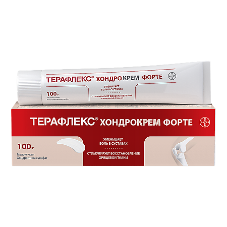 Терафлекс Хондрокрем Форте крем для наружного применения 1%+5% 100 г 1 шт