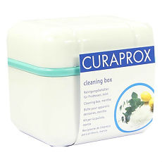 Купить Curaprox Контейнер для хранения протезов зеленый 1 шт цена