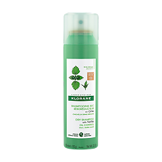 Изображение товара Klorane шампунь сухой с экстрактом Крапивы тонирующий для темных волос спрей 150 мл 1 шт