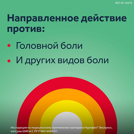 Нурофен Экспресс капсулы 200 мг 24 шт