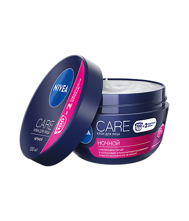 Изображение товара Nivea Care Крем для лица ночной 100 мл 1 шт