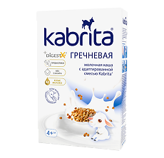 Изображение товара Kabrita Каша гречневая на козьем молочке с 4 месяцев 180 г 1 шт