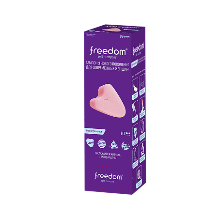 Изображение товара Freedom Тампоны гигиенические Normal 10 шт