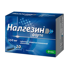 Купить Налгезин форте таблетки покрыт.плен.об. 550 мг 20 шт цена