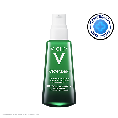 Vichy Normaderm Phytosolution Флюид корректирующий двойного действия для проблемной кожи 50 мл 1 шт