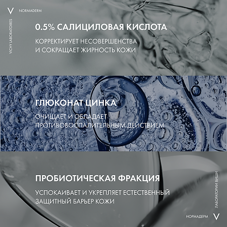 Vichy Normaderm Гель очищающий для лица и тела 400 мл 1 шт