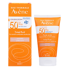 Купить Avene Cолнцезащитный флюид SPF50+ с тонирующим эффектом 50 мл 1 шт цена