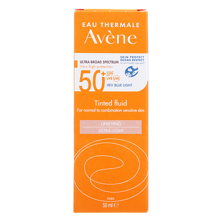 Avene солнцезащитный флюид SPF50+ с тонирующим эффектом 50 мл 1 шт