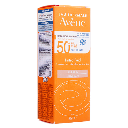 Avene солнцезащитный флюид SPF50+ с тонирующим эффектом 50 мл 1 шт