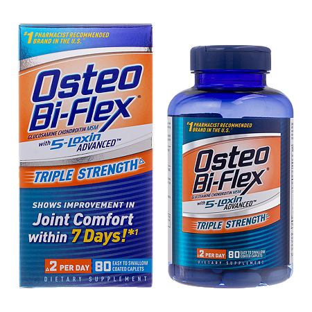 Остео би-флекс / Osteo Bi-Flex Triple Strength Tablets таблетки массой 1680 мг 80 шт