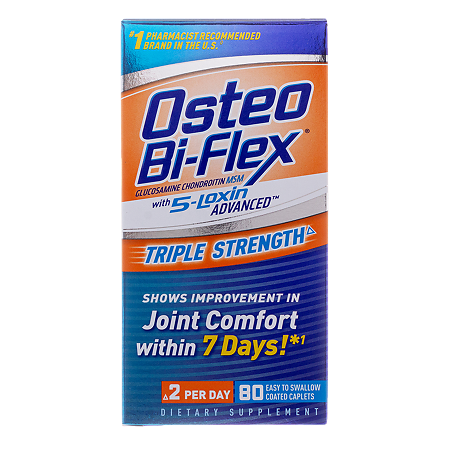 Остео би-флекс / Osteo Bi-Flex Triple Strength Tablets таблетки массой 1680 мг 80 шт
