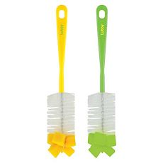 Изображение товара Lubby Ёрш для мытья бутылочек и сосок с губкой арт.4543 1 шт