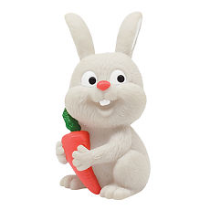 Купить Lubby Игрушка для купания Зайчик-Пищалка от 12 мес. арт.16628 1 шт цена