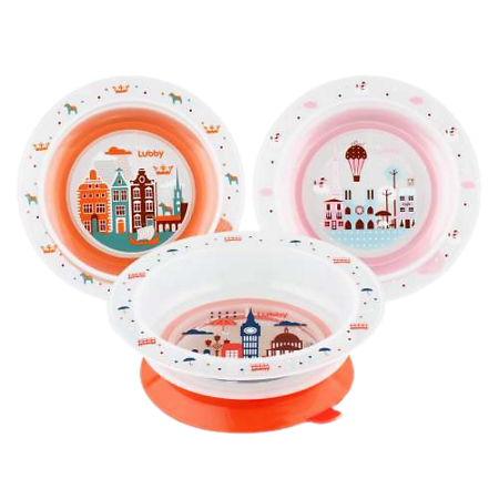 Lubby Тарелка Любимая от 6 мес. с присоской арт.13953 1 шт