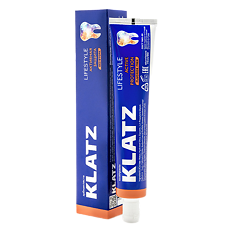 Купить Klatz Lifestyle Зубная паста Активная защита без фтора 75 мл 1 шт цена