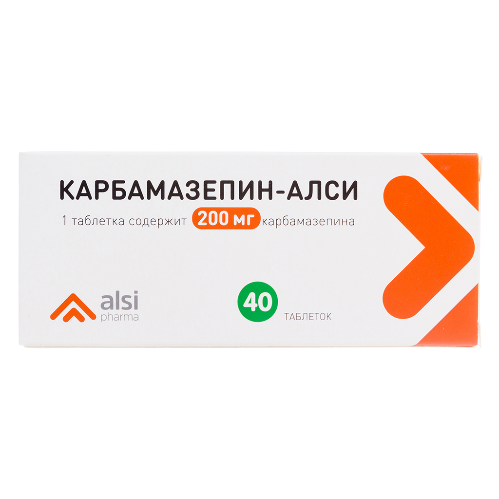 Карбамазепин-АЛСИ таблетки 200 мг 40 шт - , цена и отзывы .