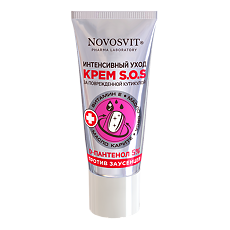 Купить Novosvit Крем S.O.S интенсивный уход против заусенцев 20 мл 1 шт цена
