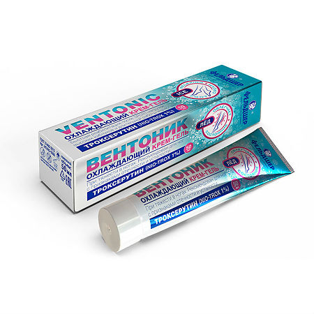 Изображение товара Фельдшер Крем-гель Вентоник охлаждающий при тяжести в ногах Троксерутин 50 мл 1 шт