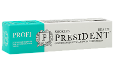 Купить PresiDent Profi Smokers зубная паста 120 RDA 50 мл 1 шт цена