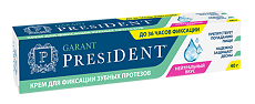Купить PresiDent Garant Крем для фиксации зубных протезов нейтральный вкус 40 г 1 шт цена