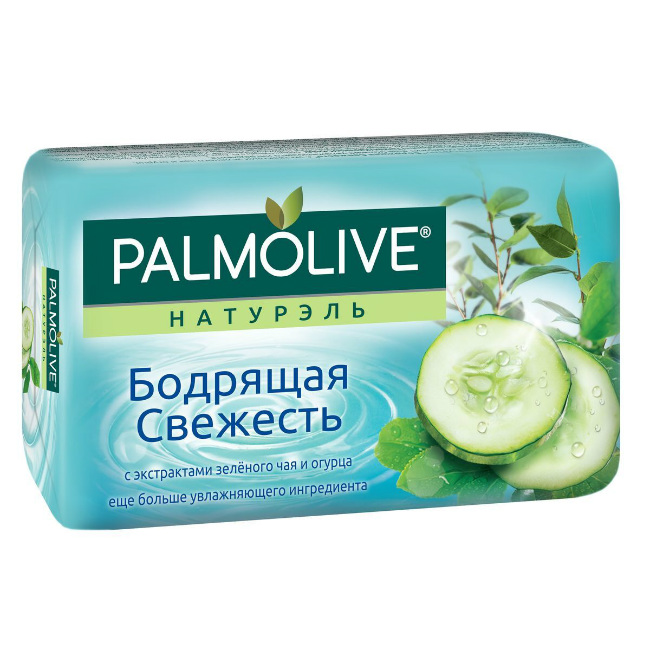 Изображение товара Мыло Palmolive Бодрящая свежесть с экстрактом зеленого чая и огурца 150 г