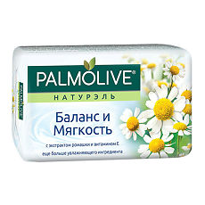 Купить Palmolive Мыло Баланс и Мягкость с экстрактом ромашки и витамином Е 150 г 1 шт цена