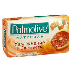 Купить Palmolive Мыло Увлажнение и Свежесть с цитрусовыми экстрактами и кремом 150 г 1 шт цена
